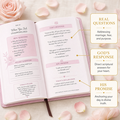 One Minute With God For Women: 365 Daily Devotions for Refreshment and Encouragement